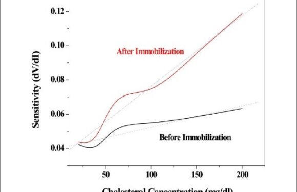 Cholesterol sensor based on sn-doped titanate nanostructures